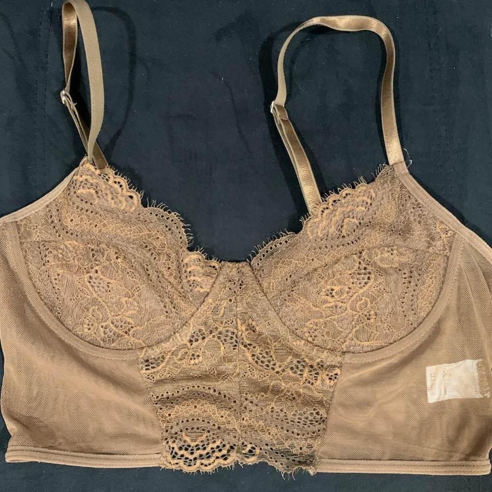 Brown XS crop top